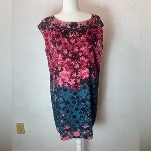 Cynthia steffe floral dress size 12